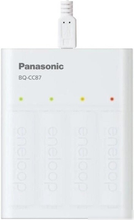 Зарядное устройство Panasonic Eneloop SmartPlus USB Travel Charger BQ-CC87USB