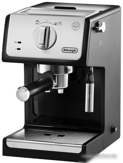 Рожковая помповая кофеварка DeLonghi Active Line ECP 33.21.BK
