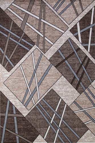 Ковер для жилой комнаты Merinos Sierra D487-STAN-BEIGE-BROWN 2 (2.5x3.5)
