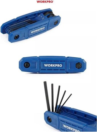Набор ключей Workpro WP222031 (8 предметов)