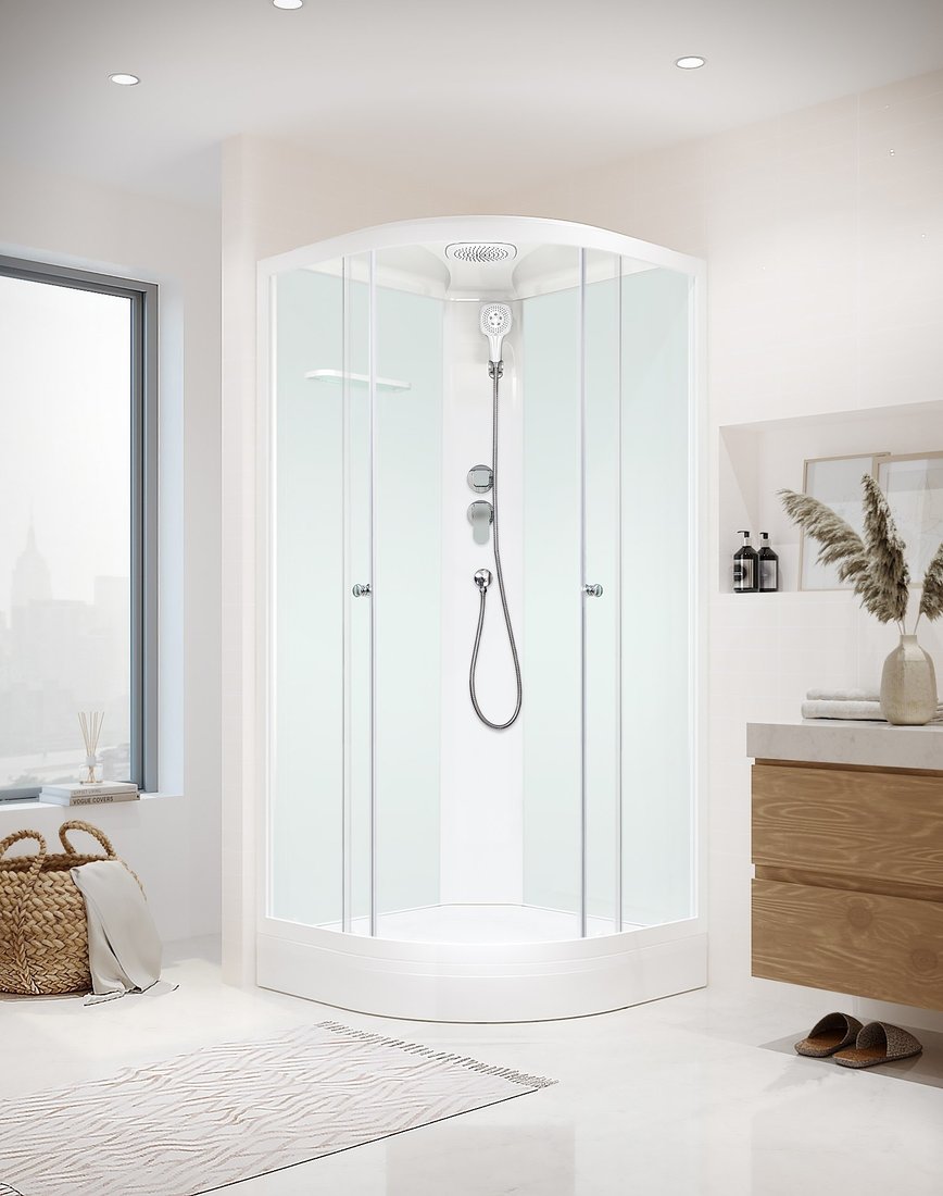 Душевая кабина Domani-Spa Delight Slim 88 80x80 DS01DS88LWM00