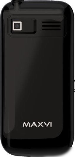 Кнопочный телефон Maxvi B6ds up (черный)