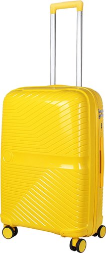 Чемодан-спиннер Eurobags PP-N18 S (желтый)