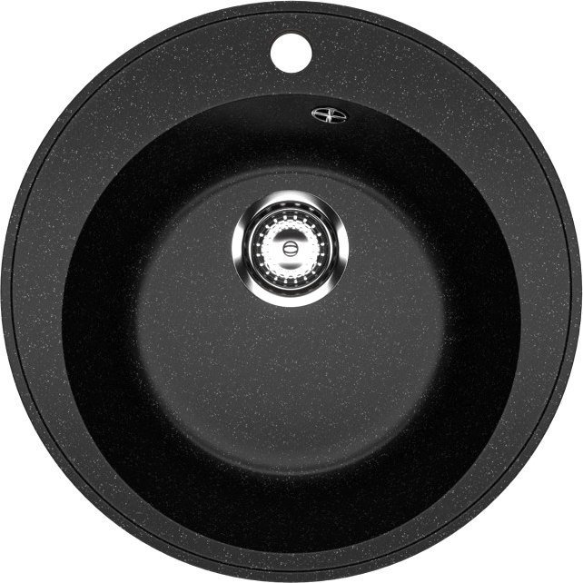 Кухонная мойка Mixline ML-GMU01 556712 (черный камень)