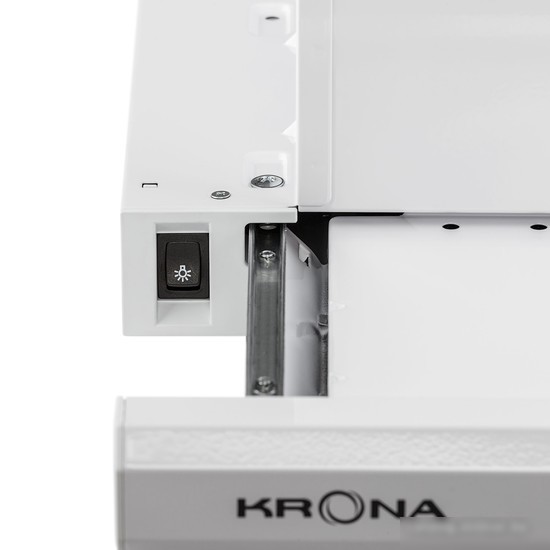 Кухонная вытяжка Krona Kamilla 600 E1M (белый)