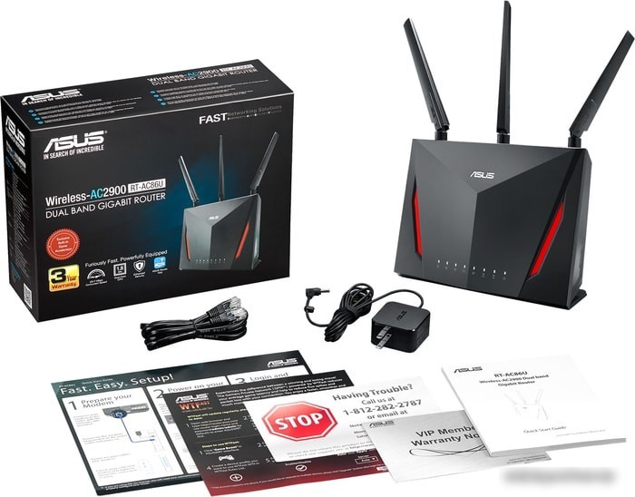 Беспроводной маршрутизатор ASUS RT-AC86U