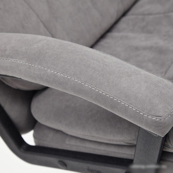 Офисное кресло TetChair Comfort LT флок (серый)