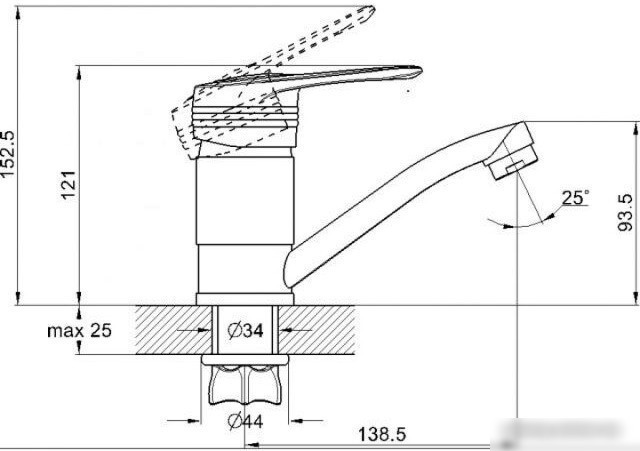 Смеситель Econoce EC0451