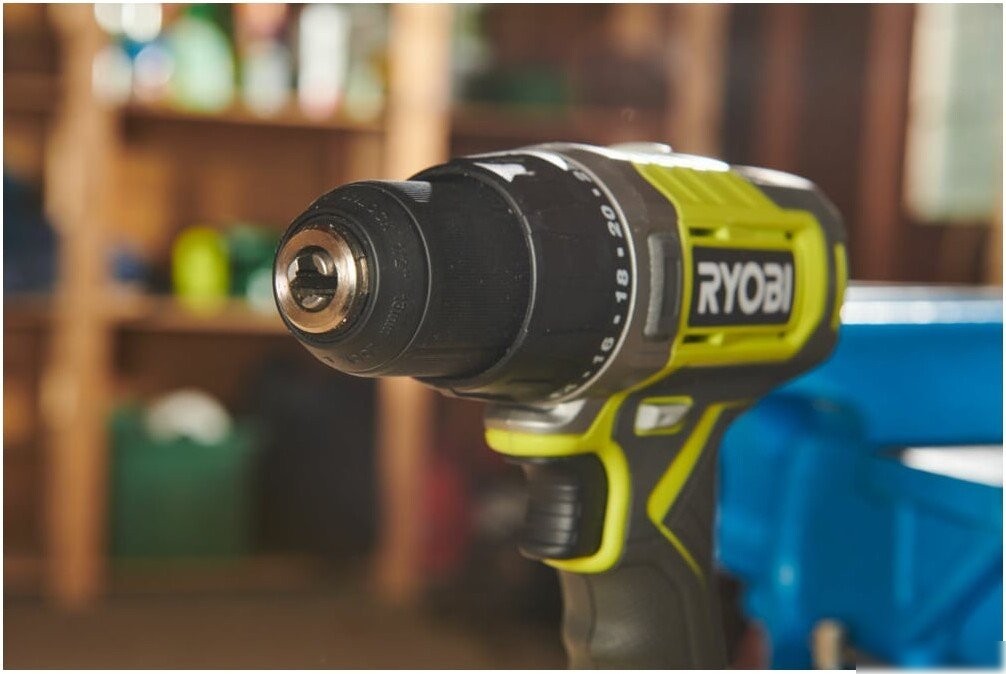 Дрель-шуруповерт Ryobi RDD18-2C415S 5133005612 (с 2-мя АКБ, сумка)