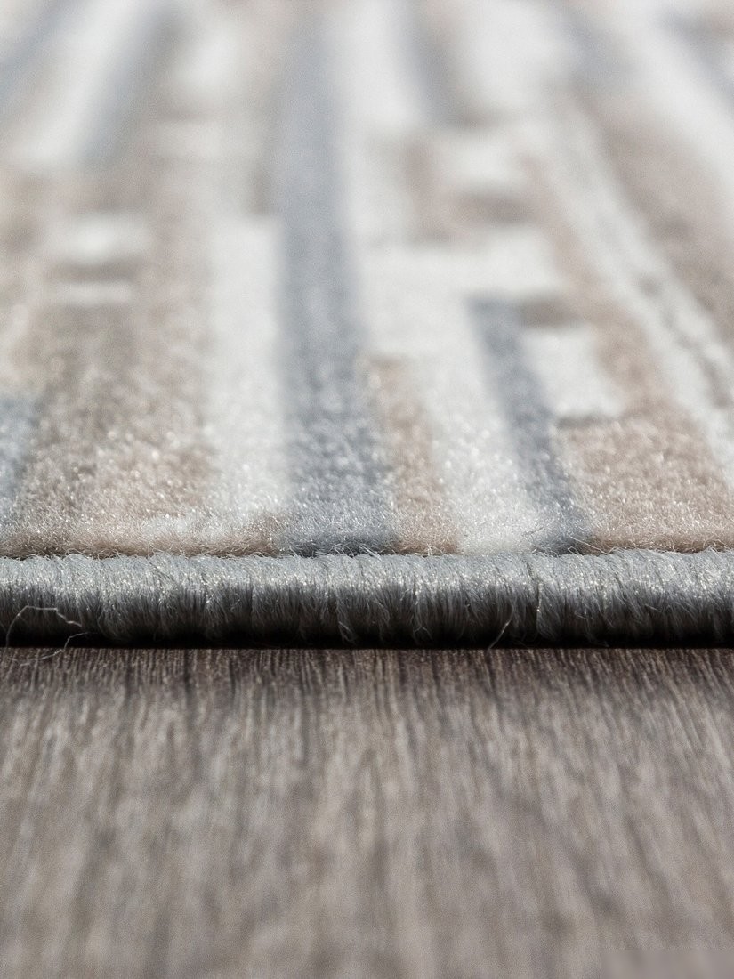 Ковер для жилой комнаты Merinos Sierra F352-STAN-CREAM-BLUE (3x5)