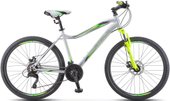 Велосипед Stels Miss 5000 MD 26 V020 р.18 2023 (серебристый/салатовый)