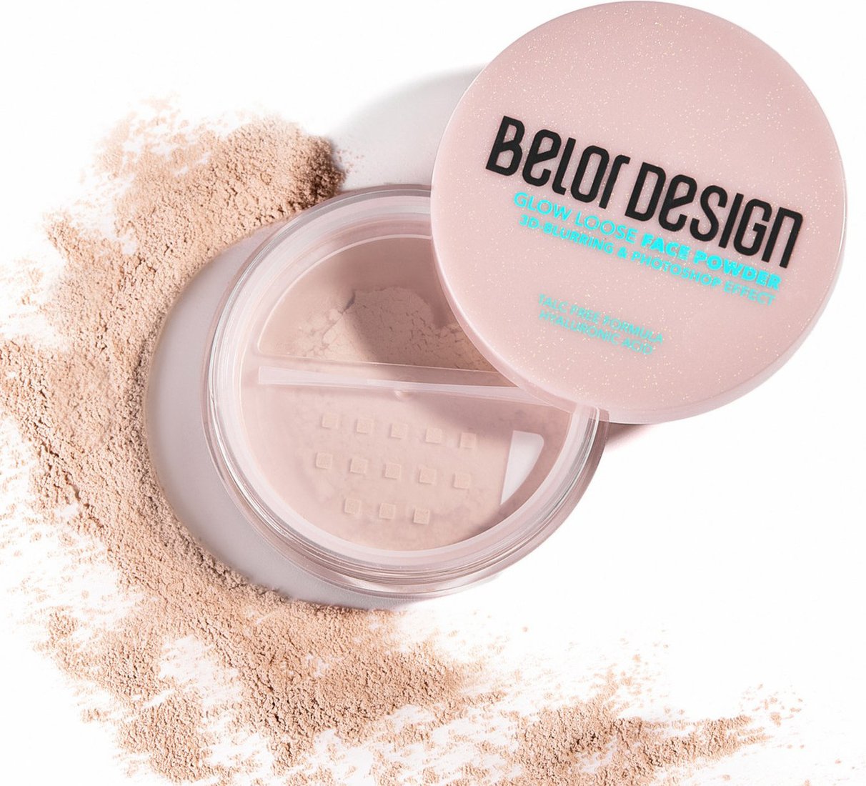 Рассыпчатая пудра Belor Design сияющая