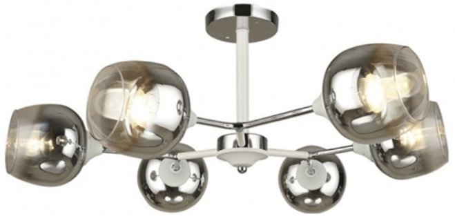 Люстра средней высоты Mirastyle SX-N-7182/6 WT+CH