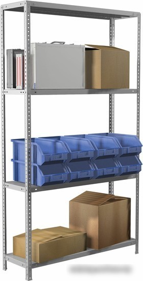 Стеллаж Brabix Ms Kd-185/40-4 291115