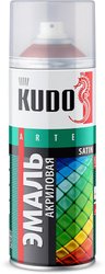 Краски и эмали Kudo Универсальная акриловая Satin RAL 1023 KU-0A1023 (520мл, ярко-желтый)
