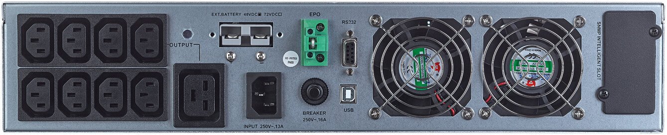 Источник бесперебойного питания Kiper Power Online ONE 2K RM Gen1 IEC (2000VA/2000W)