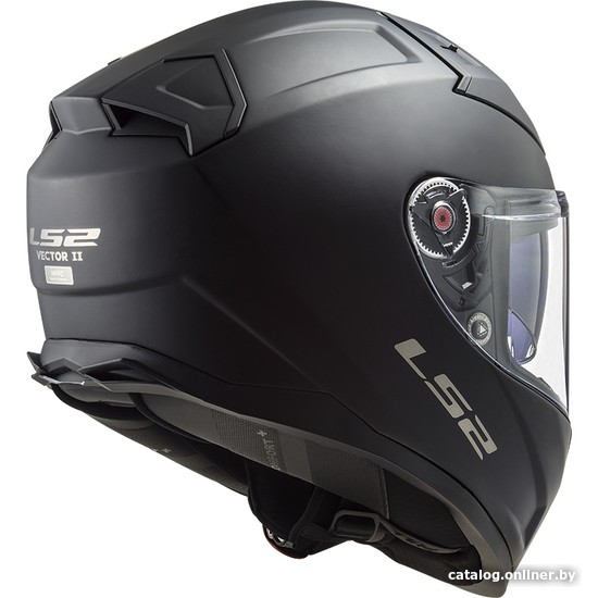 Мотошлем LS2 FF811 Vector Ii Solid (XL, черный матовый)