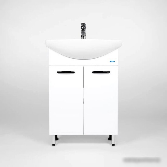 Viant Тумба Милан с умывальником Балтика 60 VMIL60BA-T2ST + WH110246