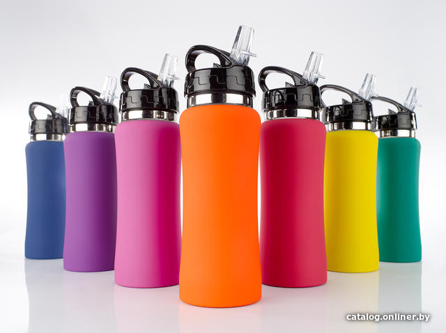 Фляга-термос Colorissimo Water Bottle 0.6л (синий) [HB01-NB]