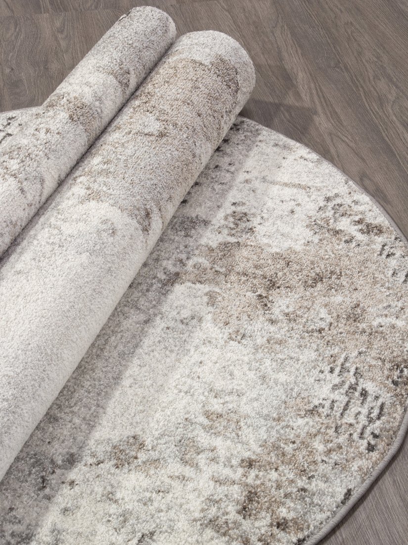 Ковер для жилой комнаты Merinos Montana F114-OVAL-BEIGE (2.4х4)
