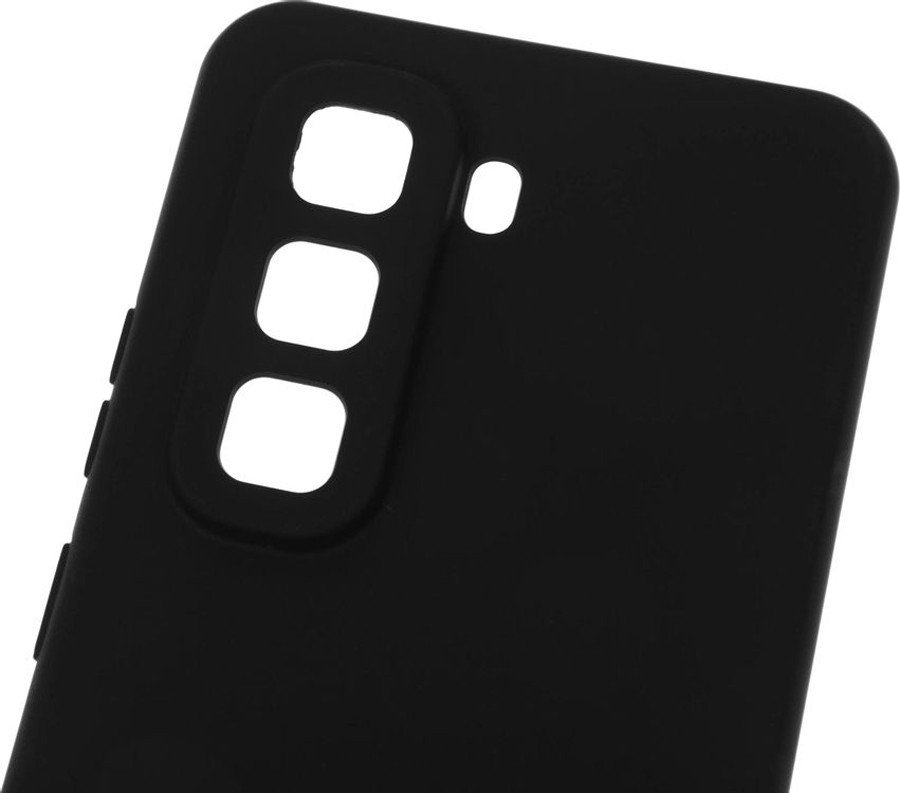 Чехол для телефона BoraSCO Silicone Case для Infinix Hot 50 Pro 74064 (черный)