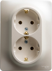 Розетка Schneider Electric Glossa GSL000624 (перламутр)
