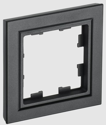 Рамка IEK Brite РУ-1-БрЧ