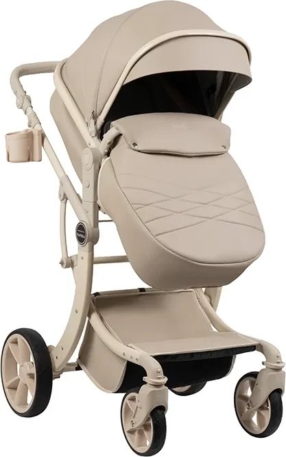 Универсальная коляска Aimile Adventurer PU Ecru ADVPU-13 (бежевый)