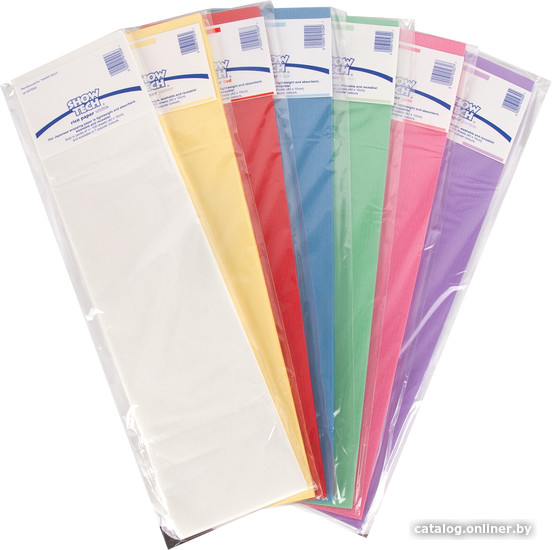 Набор бумаги для папильоток Show Tech Rice Paper 65STE005 (100 шт, зеленый)