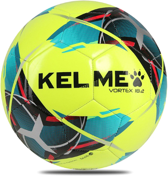 Футбольный мяч Kelme Vortex 9886130-905 (размер 5, желтый)