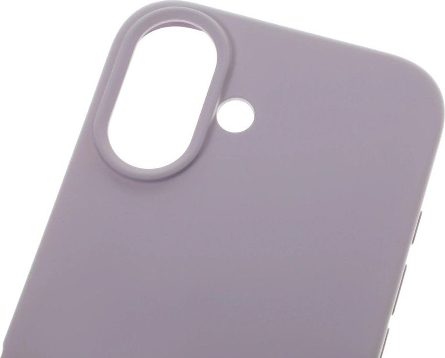 Чехол для телефона BoraSCO Microfiber Case для Apple iPhone 16 73692 (лавандовый)