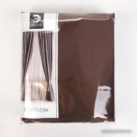 Штора Этель 4300916 2.5x2.65 м (шоколад, 1 шт)