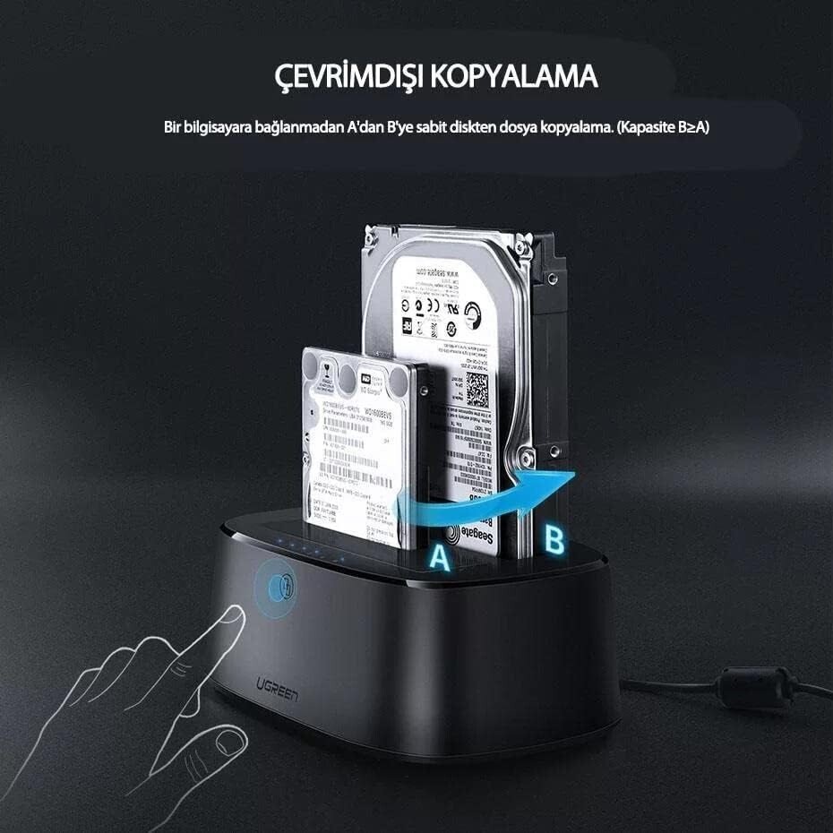 Бокс для накопителей 2.5" Ugreen CM198 50857
