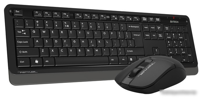 Клавиатура + мышь A4Tech Fstyler FG1012 (черный)