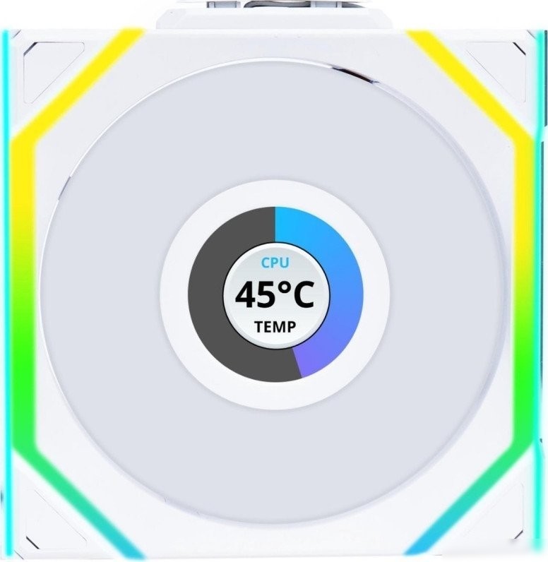 Комплект вентиляторов для корпуса с контроллером Lian Li Uni Fan SL 120 Wireless LCD Reverse G99.12RSLLCD1W3W.R0