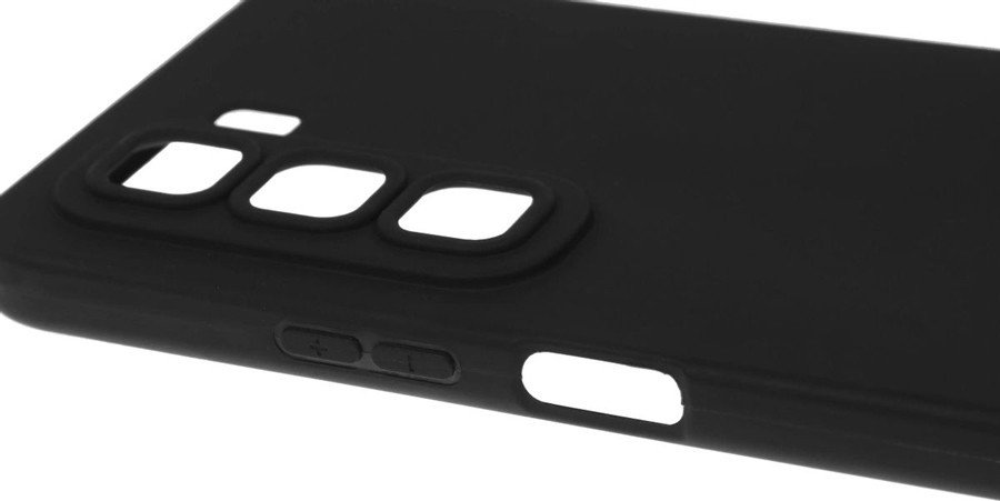 Чехол для телефона BoraSCO Silicone Case для Infinix Hot 50 4G 73766 (черный)