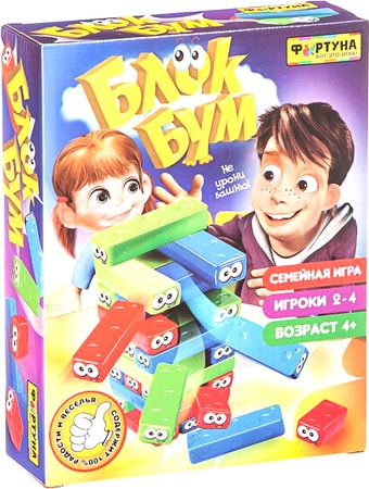 Настольная игра Фортуна Блок Бум Ф79326