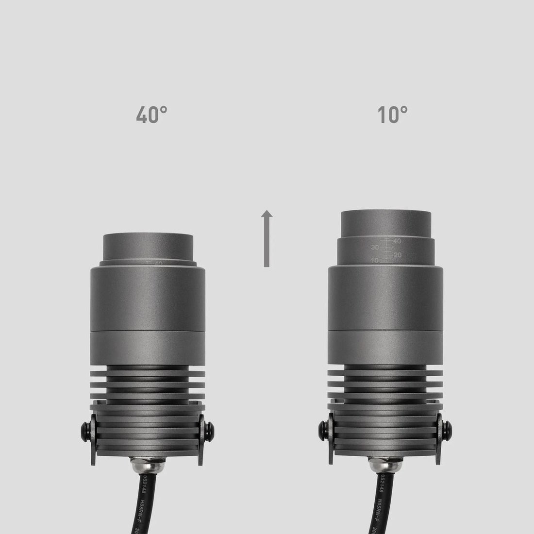 Уличный накладной светильник Arlight ALT-RAY-ZOOM-R52-8W Day4000 (WH, 10-40 deg, 230V) 042677