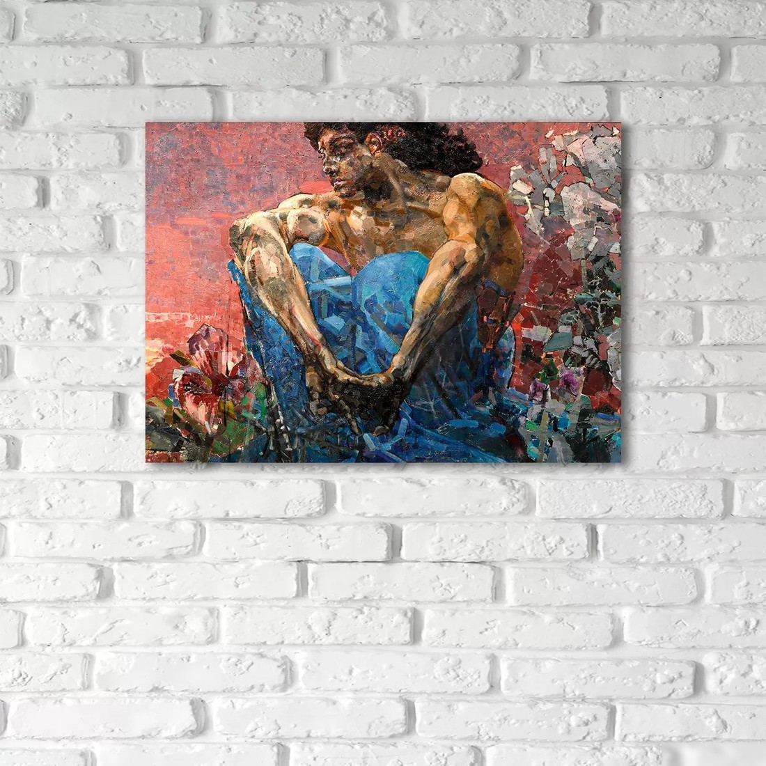 Картина Stamprint Демон сидящий М. А. Врубель PT022 (50x70)
