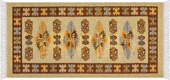 Ковер для жилой комнаты Shahintex Etno Icarpet 120x180 001 455436 (янтарь)