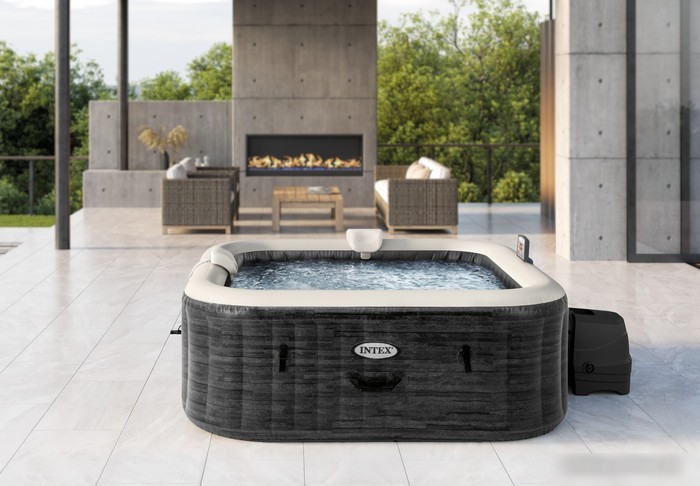 Надувной бассейн Intex Greystone Deluxe 28452 (196х71)