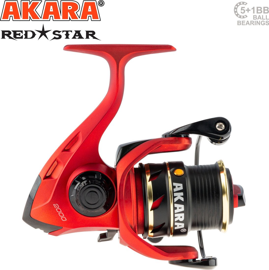 Рыболовная катушка Akara Red Star 3000 5+1BB ARS3000-6