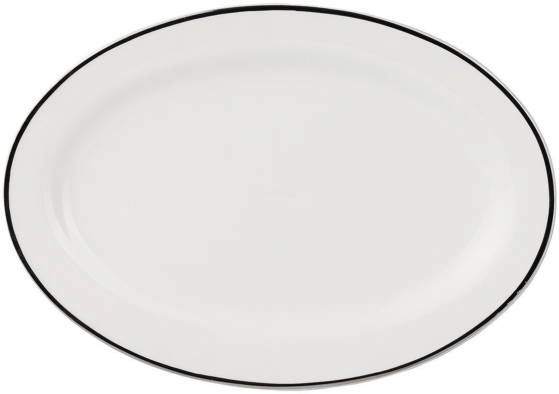 Блюдо Gipfel Astoria 51650 (белый/серебристый)