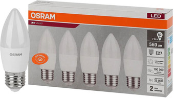 Светодиодная лампочка Ledvance LED Value 4058075578043 E27 7 Вт 4000 К