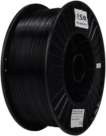 Филамент eSUN PETG PETG175B2.5B1 (1.75 мм, 2.5 кг, черный)