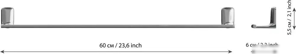 Держатель для полотенца Lemer Elegia LEM-EL008 (60см)