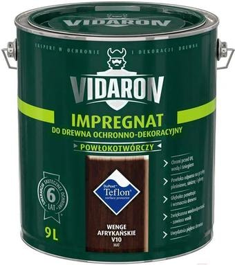 Пропитка Vidaron Impregnant V10 9 л (африканское венге)