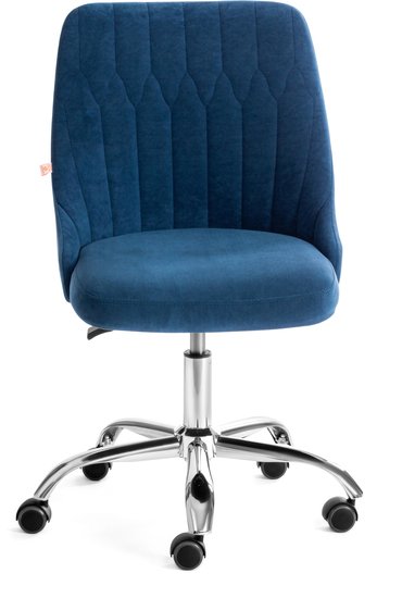 Кресло TetChair Swan (флок, синий)