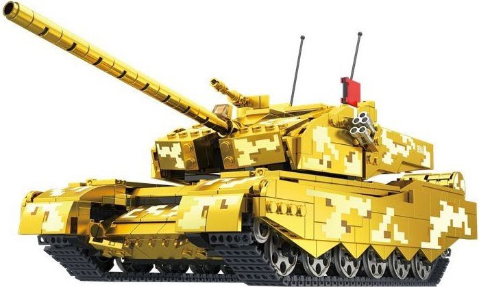 Конструктор Zhe Gao GZ2008 Золотая коллекция Танк