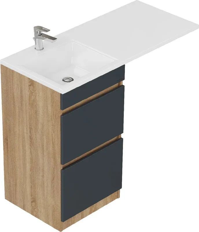 Onika Тумба с умывальником Милтон 58 105806 + Madera Kamilla 120 L